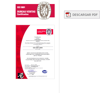 Certificado ISO 9001:2008
